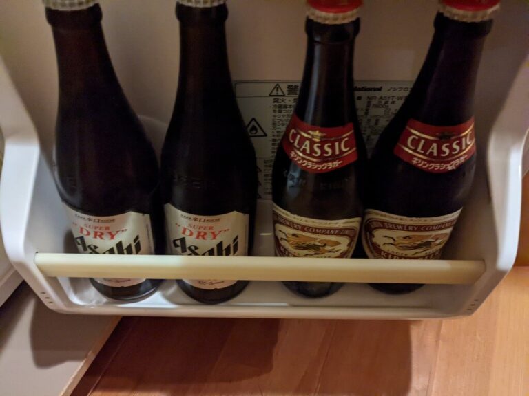 冷蔵庫のビール