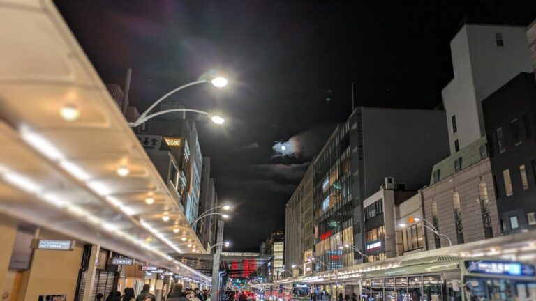 京都の夜
