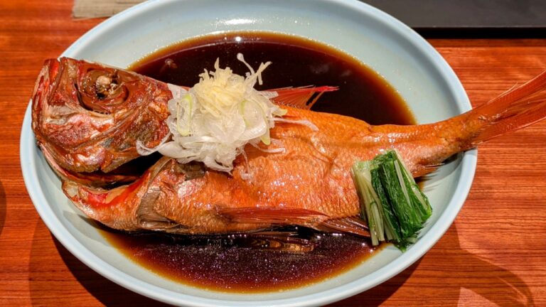 金目鯛の煮つけ